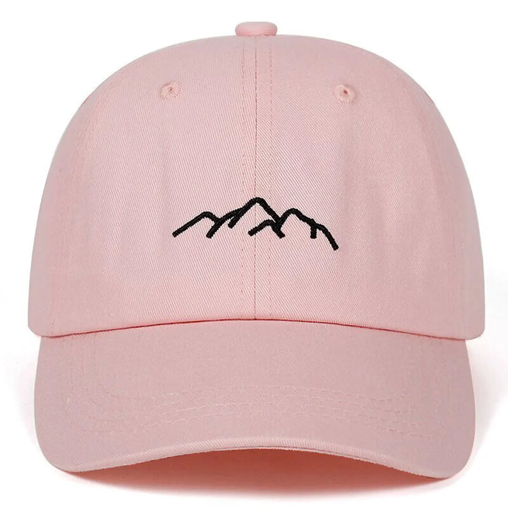 Casquette Japonaise Montagnes Rose