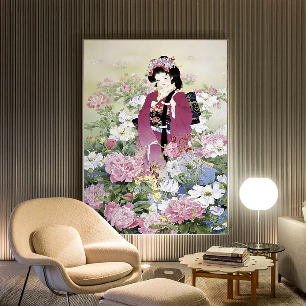 Tableau Japonais Syakuyaku