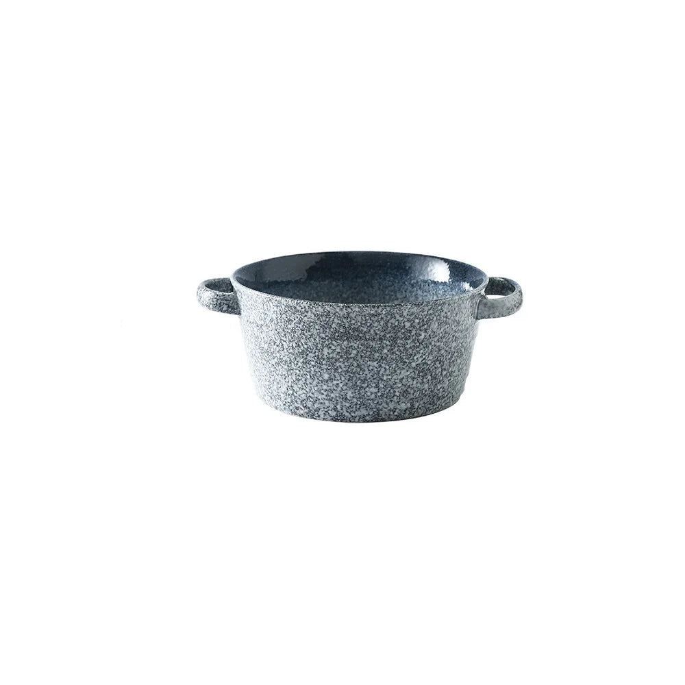 Bol Japonais à Oreilles Gris 750 ml