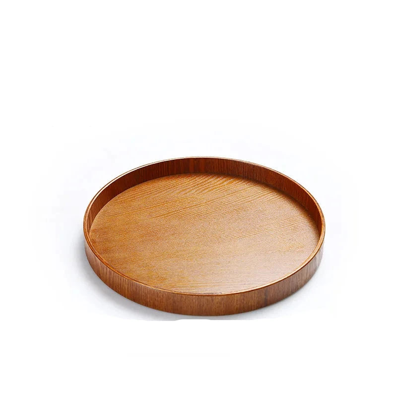 Japanese Tea Set Round Tray