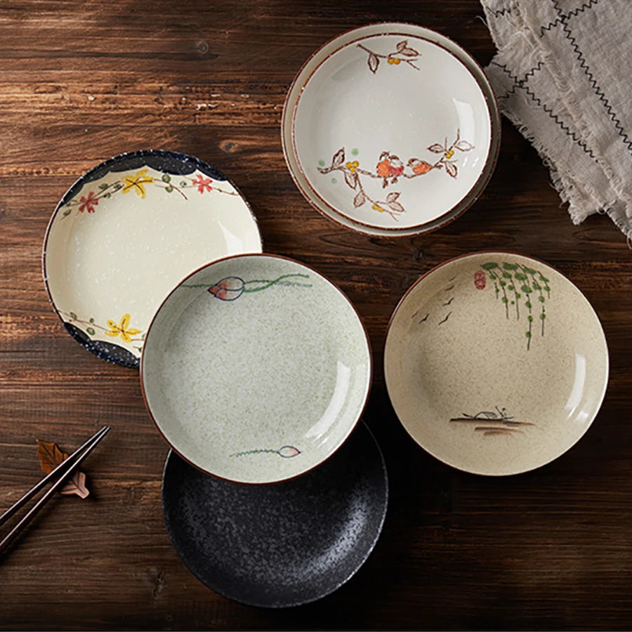 Assiette Japonaise Peinte à la Main modèles