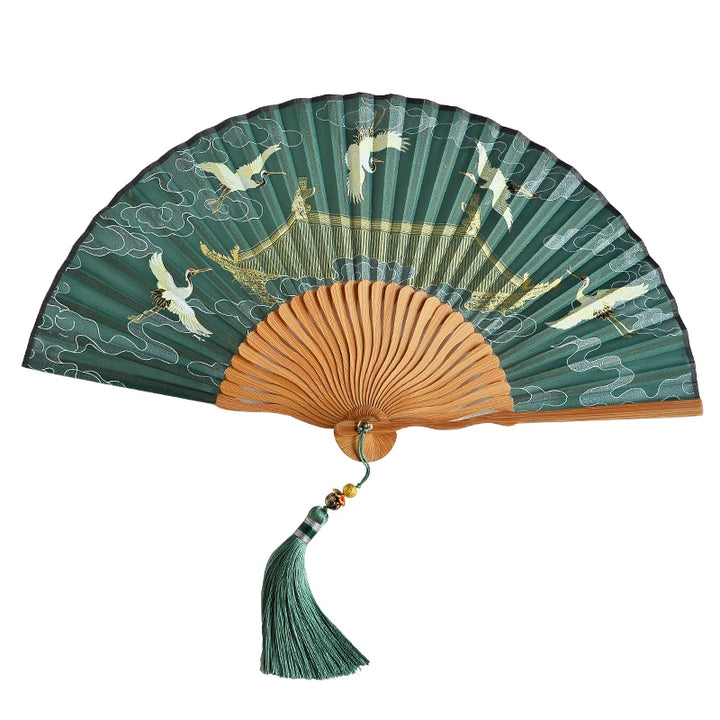 Éventail pliable japonais