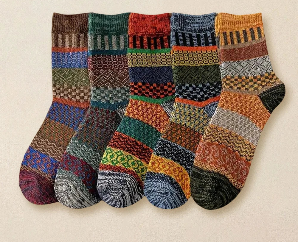 Chaussettes Japonaises Hivernales Couleurs