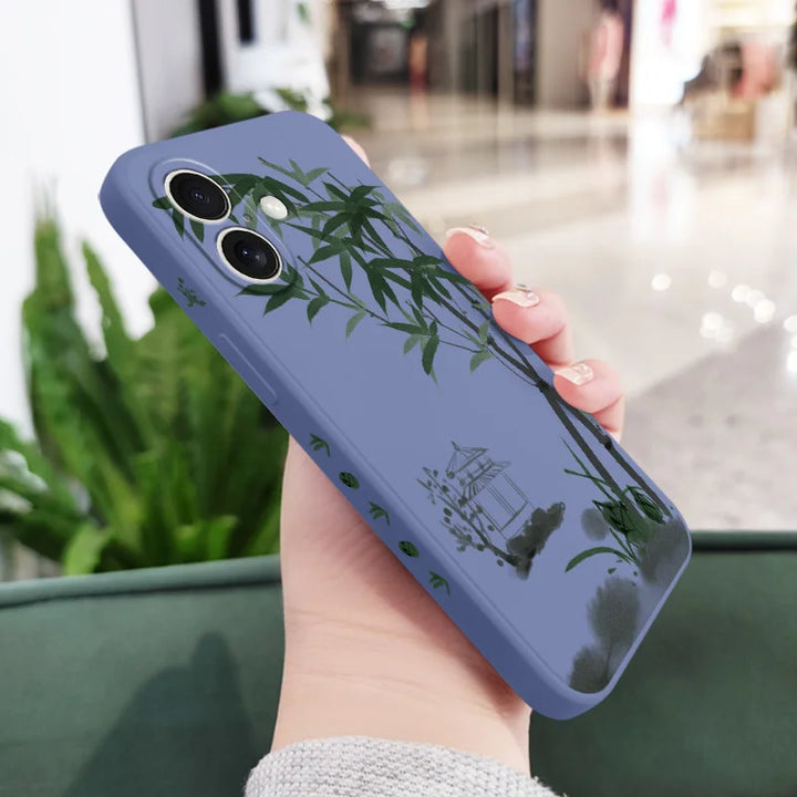 Coque de téléphone japonaise zen bambou