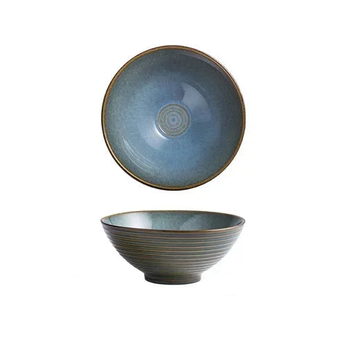 Bol Japonais Repas Bleu