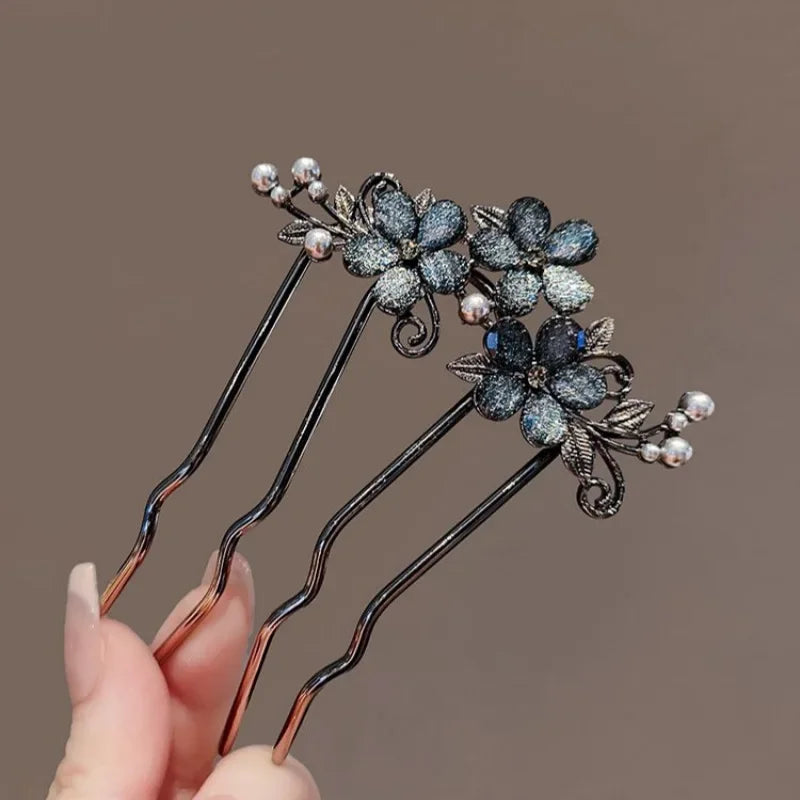 Épingle Japonais U Fleur perle