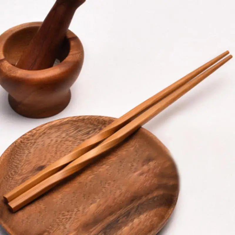 Baguette Japonaise Portable en Bois Originale