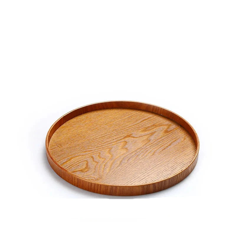 Japanese Tea Set Round Tray
