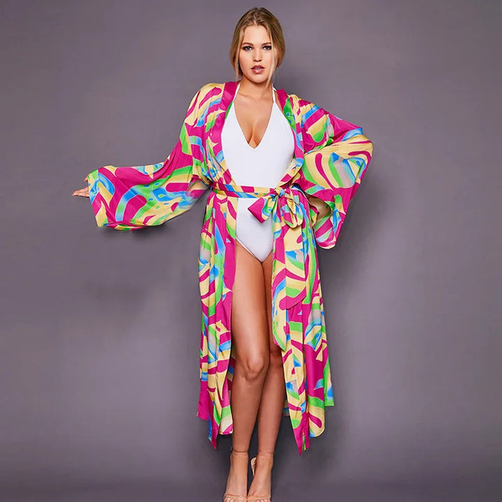Kimono de Plage Coloré