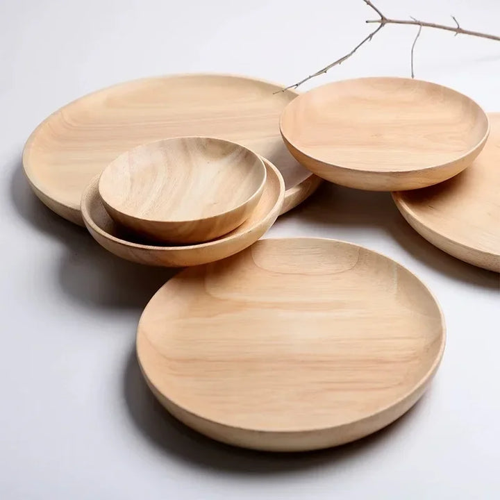 Assiette Japonaise En Bois