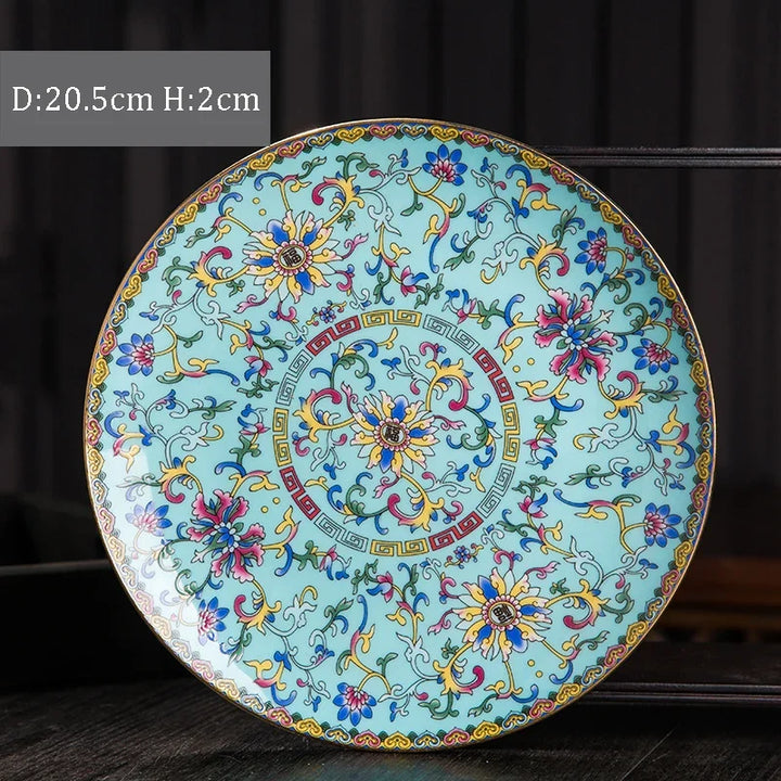 Japanese Artistic Ceramic Plate