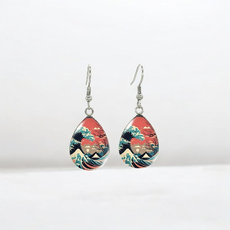 Traditional Japanese earring