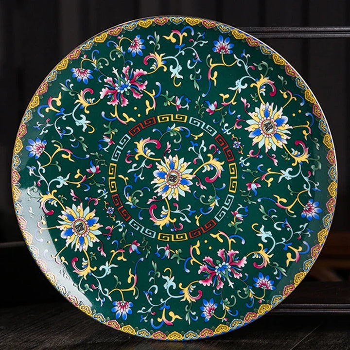 Japanese Artistic Ceramic Plate