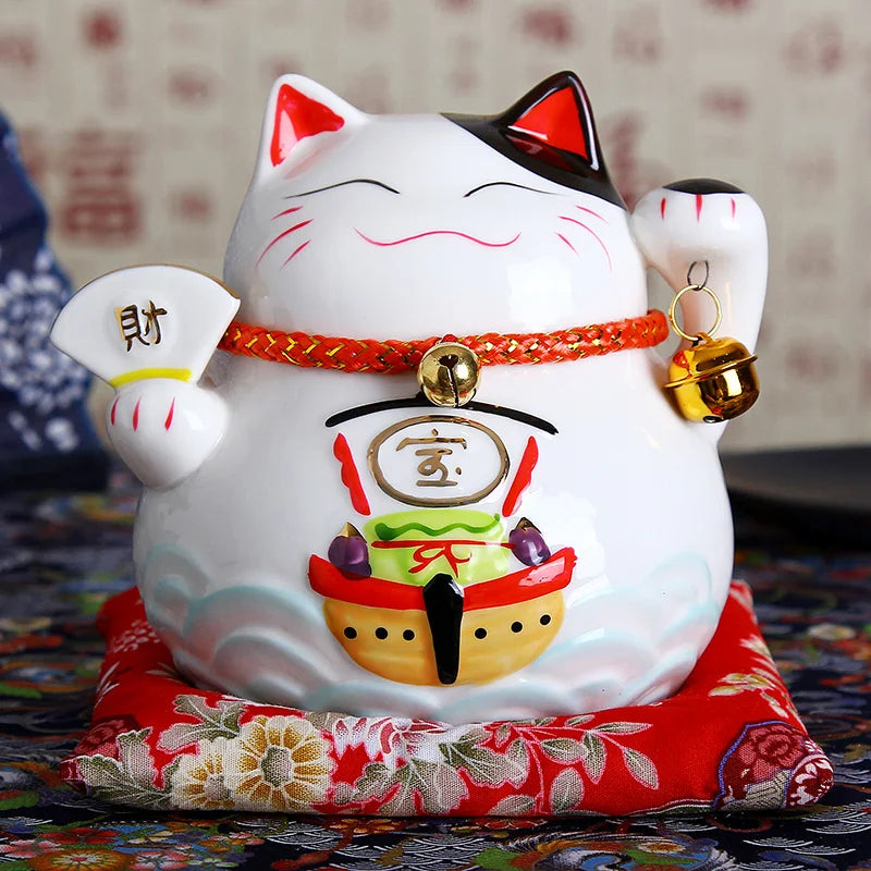 Maneki neko weiß