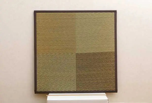 Panneau de Tatami Japonais Confortable à Carreaux