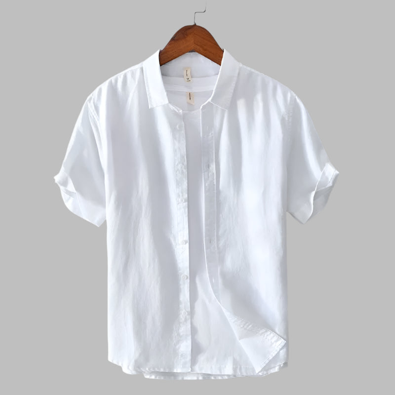 Chemise Japonaise À Manches Courtes