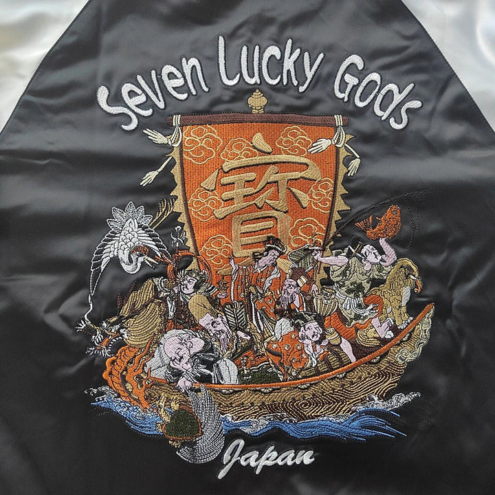 Bomber Style Japonais Brodé