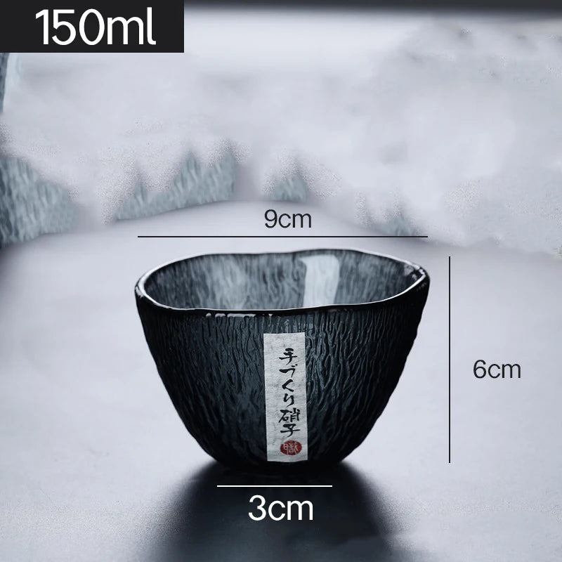 Verre a Sake Japonais noir original