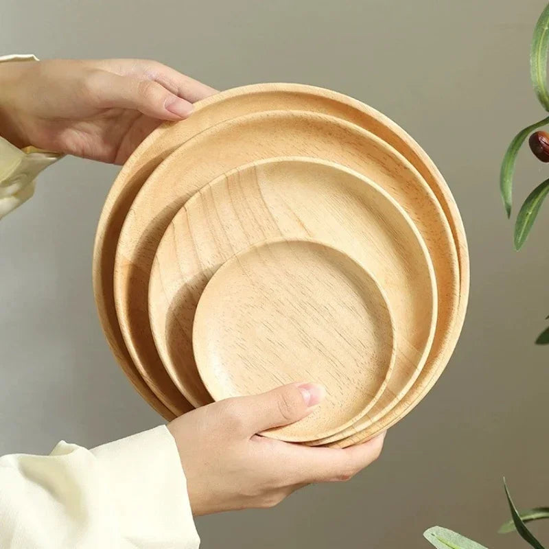 Japanese Wooden Plate