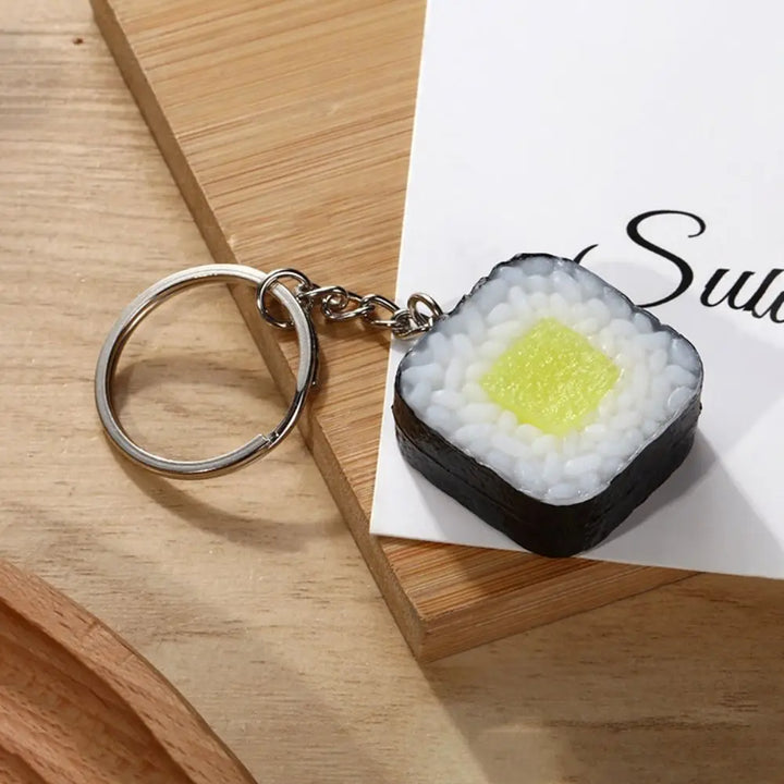 Porte-clés Japonais Sushi Jaune