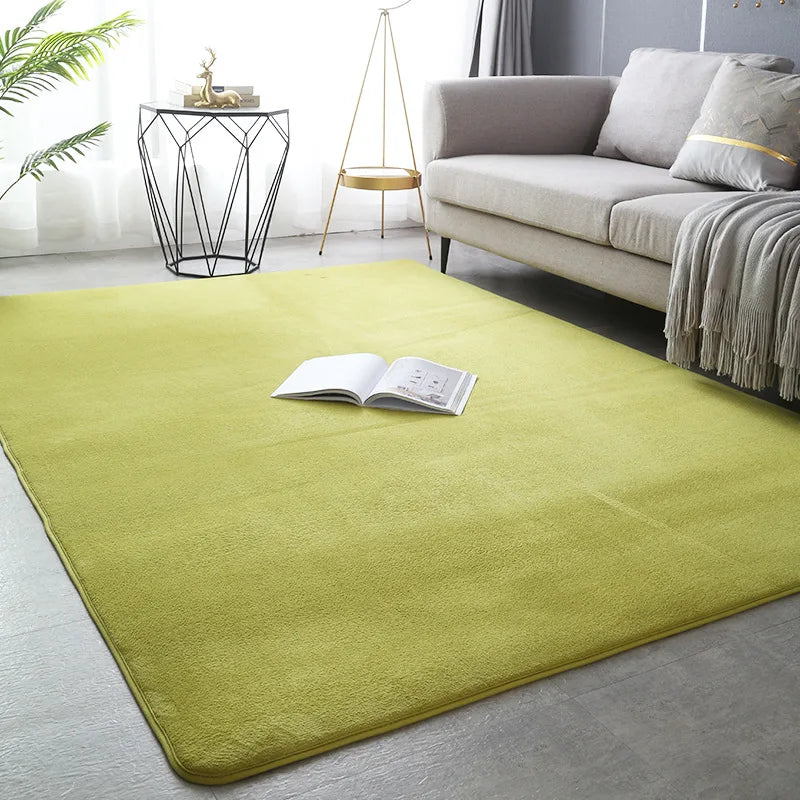 Tapis de salon Japonais en velours de corail