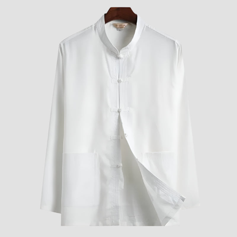 Chemise Japonaise Blanche Classique