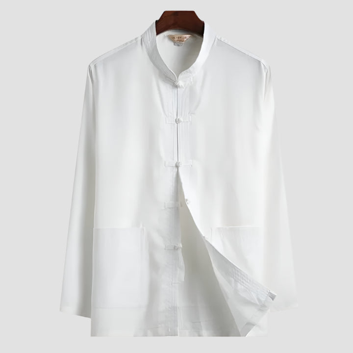 Chemise Japonaise Blanche Classique
