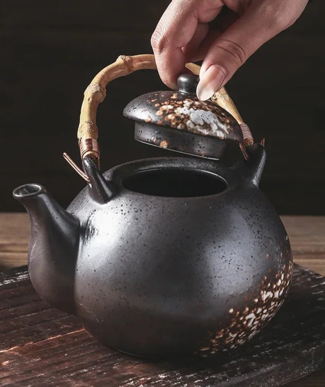 Théière Japonaise Fait Main Originale