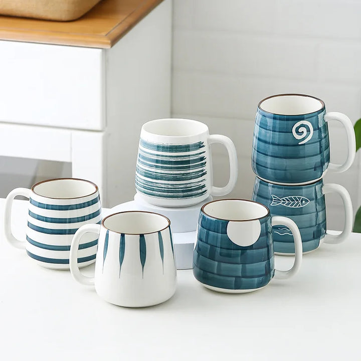 Mug motif japonais