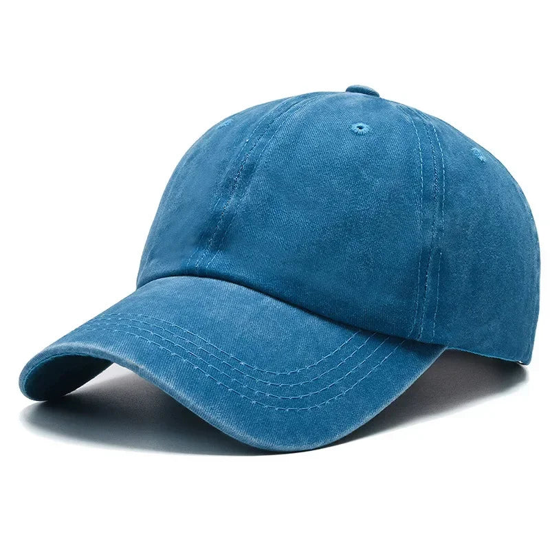 Casquette Japonaise Délavée Bleu marine