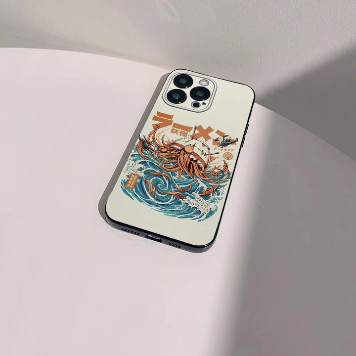 Coque de téléphone japonaise artistique