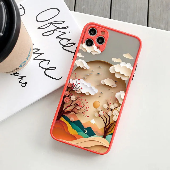 Japanese iPhone art design phone case