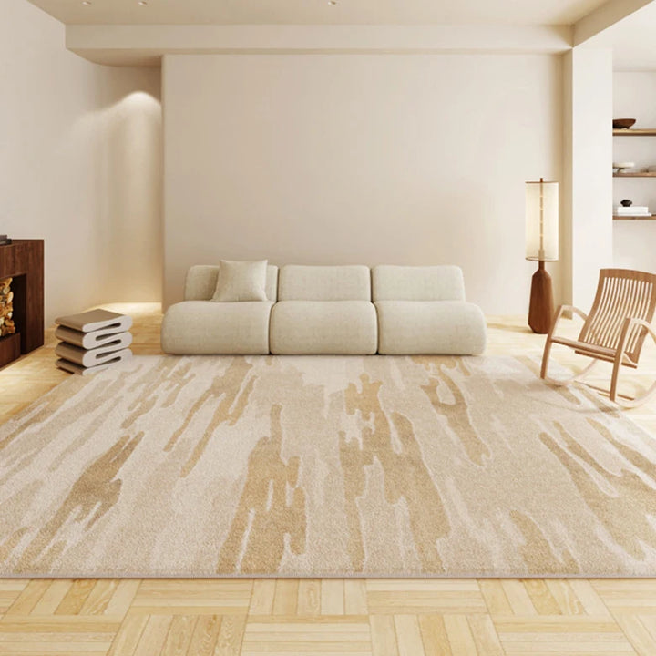 Tapis Japonais beige marbre