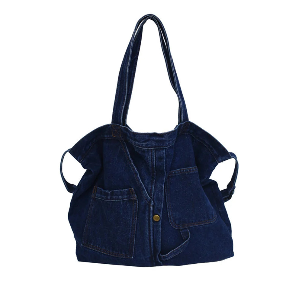 Sac En Jean Japonais bleu marine