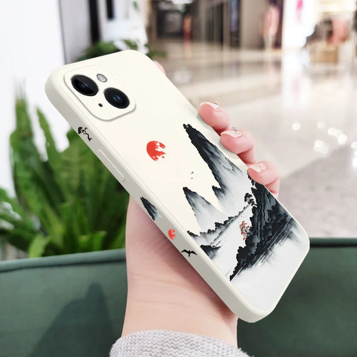 Coque de téléphone japonaise nature