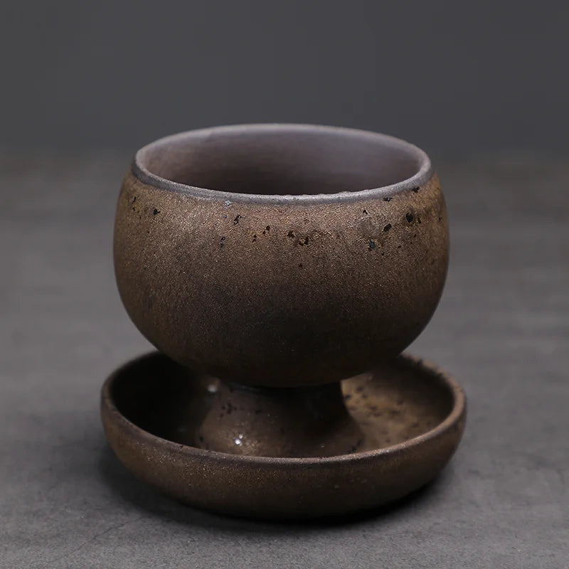 Tasse japonaise à soucoupe