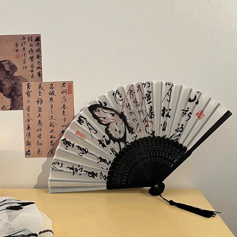 Éventail Japonais Papillon