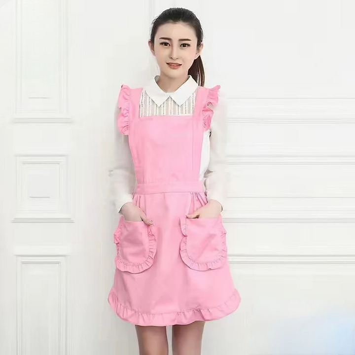Tablier Japonais Femme Moderne Rose