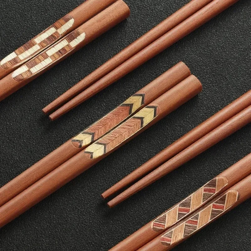 Baguette Japonaise Bohème en Bois Massif Originale