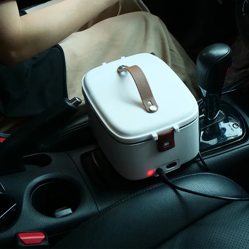 Boîte Bento Portable Électrique Beige