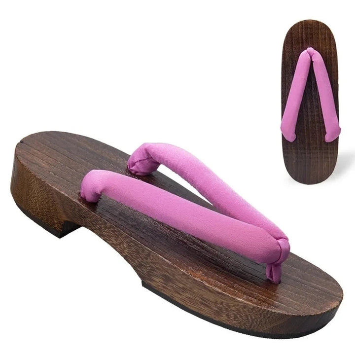 Geta Japonais D’été Femme Violet
