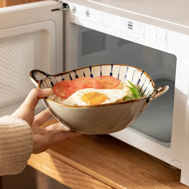 Bol Japonais Soupe à Poignée Micro-Onde