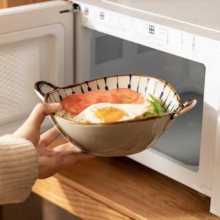 Bol Japonais Soupe à Poignée Micro-Onde