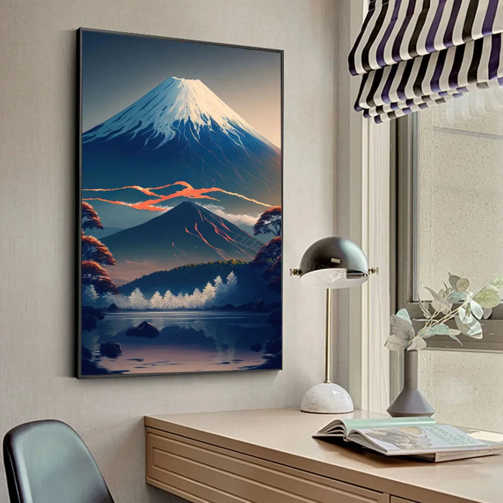 Tableau Japonais Mont Fuji