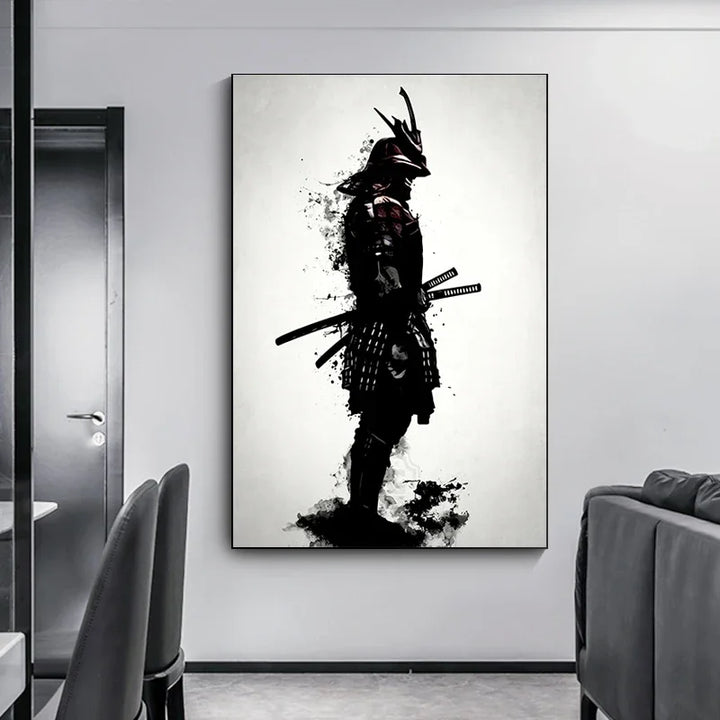 Tableau Japon Guerrier Samouraï