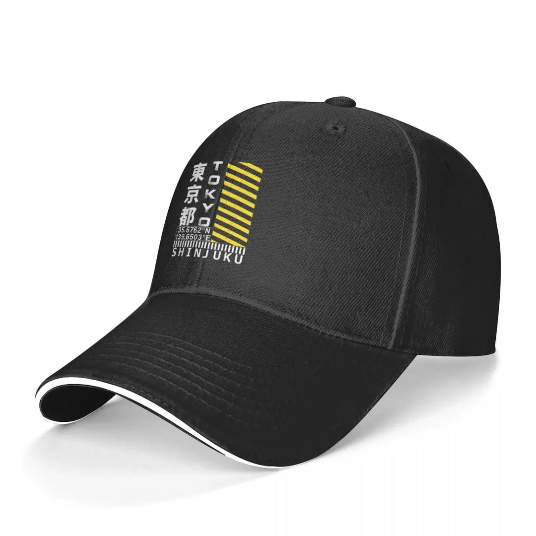 Casquette Japonaise Tokyo Noir