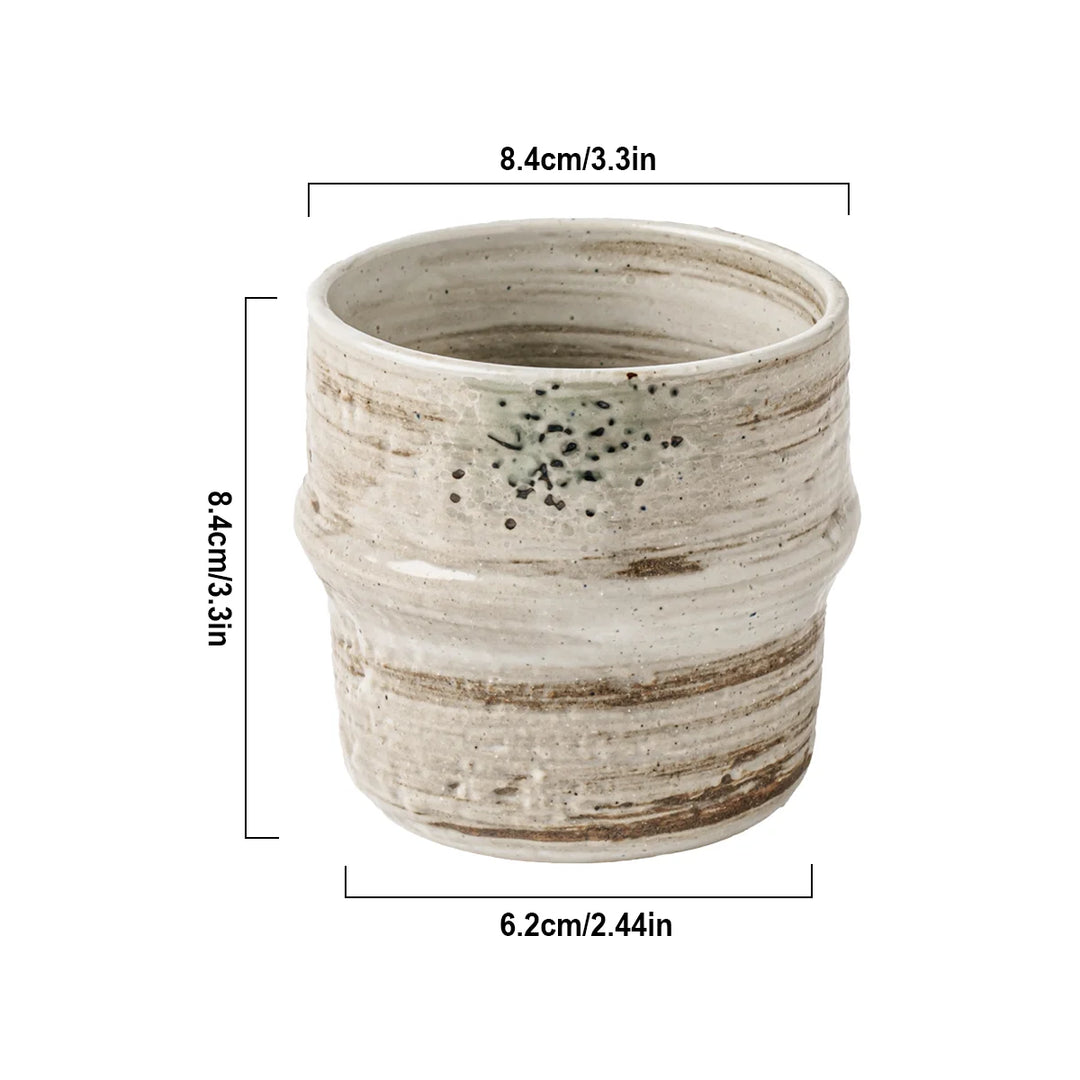 Tasse japonaise à café rétro