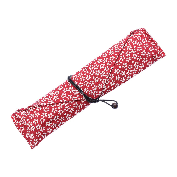 Japanisches Holzbesteck mit Tasche