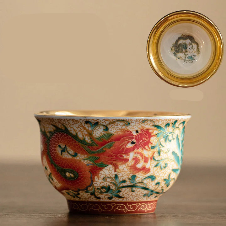 Tasse japonaise dragon