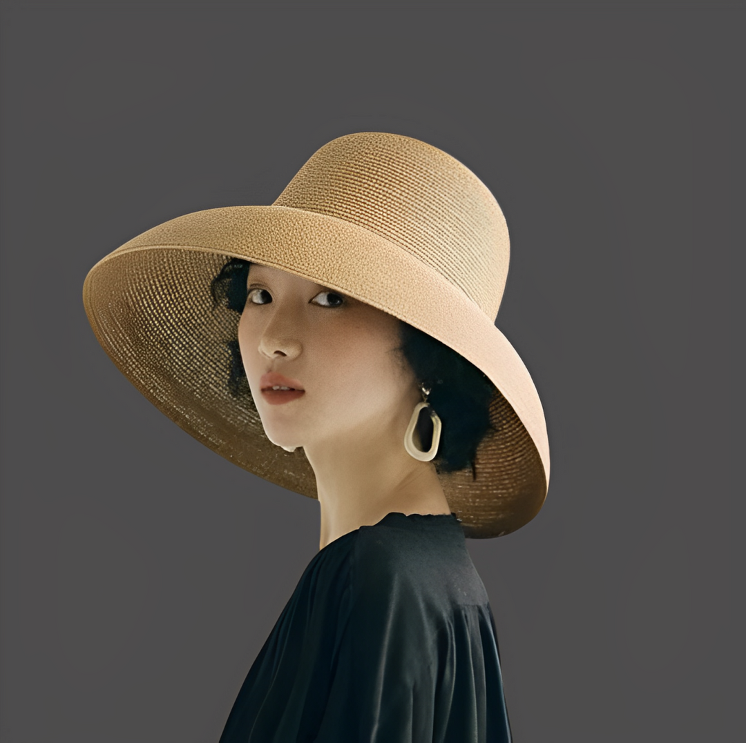 Chapeau Japonais Femme marron